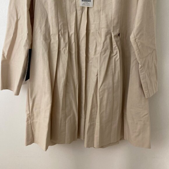 NWT Tuckernuck Stone Luella Pleated Dress Beige - Picture 3 of 10